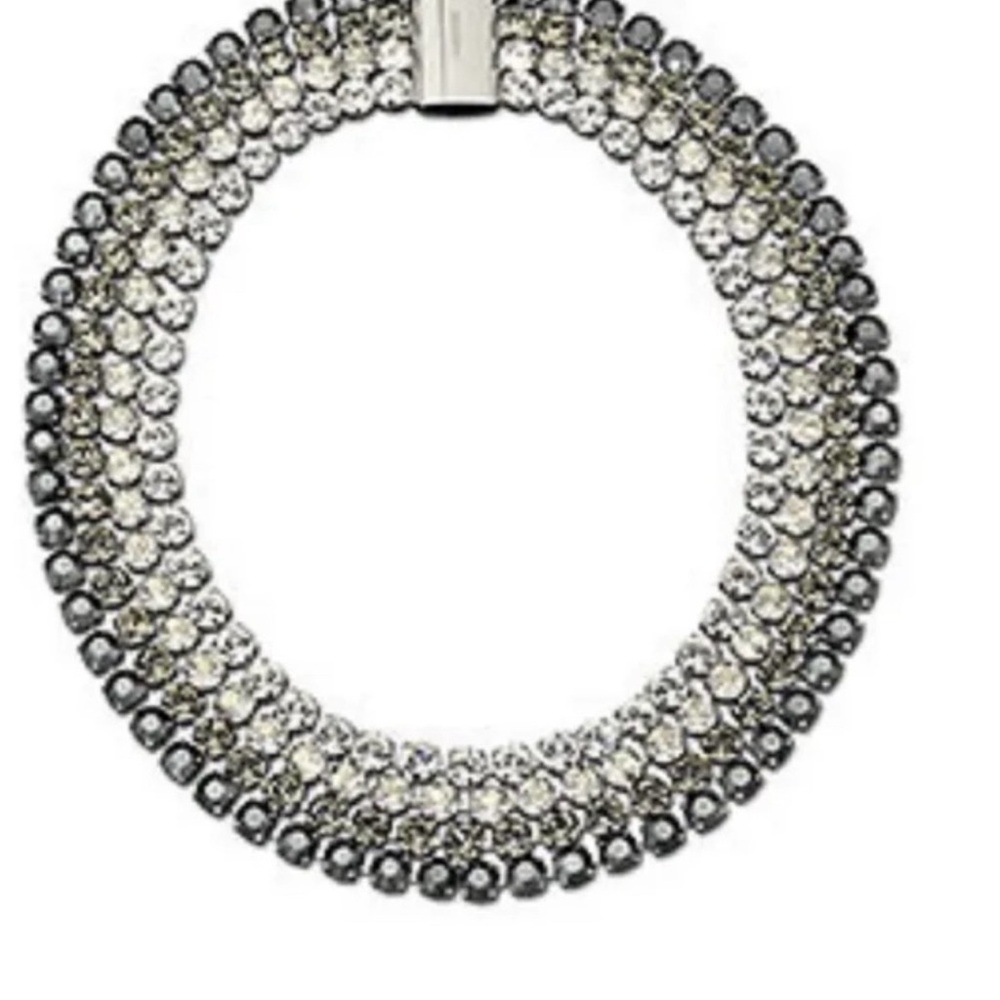 New Authentic Swarovski Necklace Hot Crystal all around.Gorgeous piece. Last One